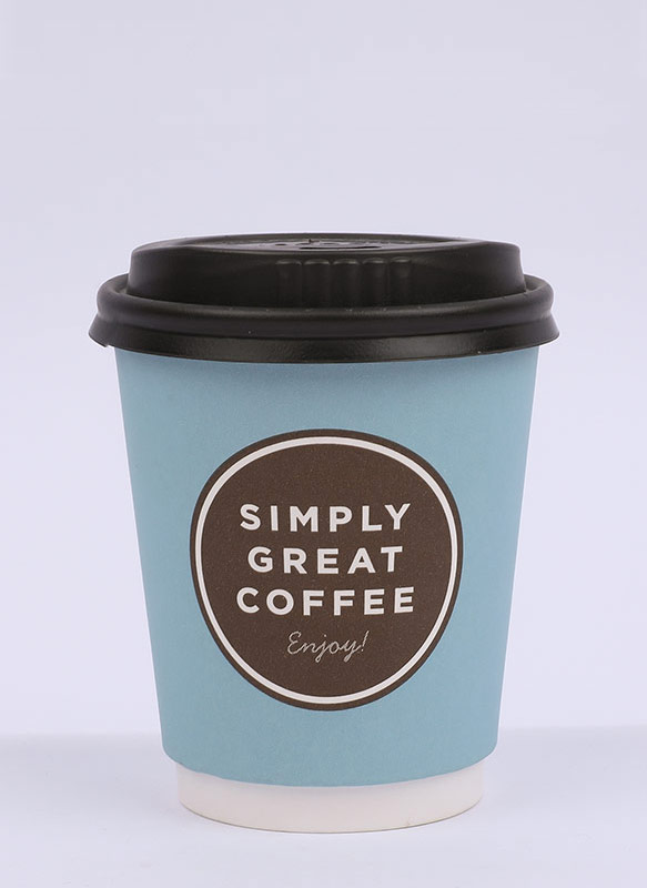 8oz dvojitá stena Hot Paper Cup